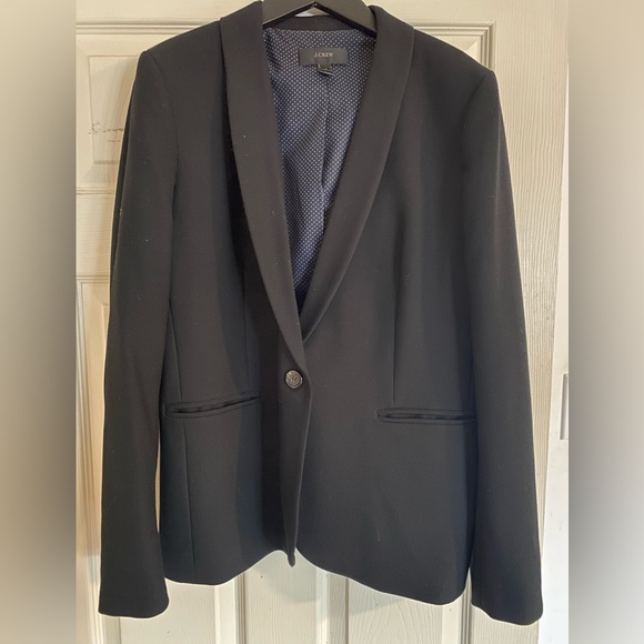 J.Crew Tuxedo Style Blazer - Picture 1 of 4